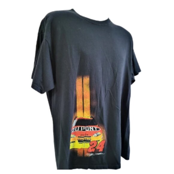 NASCAR Winner's Circle Jeff Gordon 24 Black 100% Cotton T-Shirt - Men's XL - Picture 2 of 4